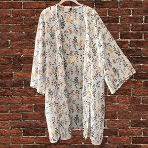 Sheer coverup jacket